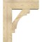 Ekena Millwork Merced Block Rough Sawn Bracket w/ Offset Brace, Douglas Fir, 8"W x 24"D x 28"H BKT0806X24X28MRC05RDF - alternate 3